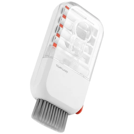 4smarts Multifunkčná čistiaca súprava 10 v 1 pre telefóny a zariadenia, biela - 1