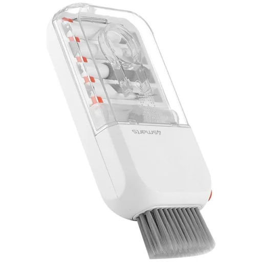 4smarts Multifunkčná čistiaca súprava 10 v 1 pre telefóny a zariadenia, biela - 2