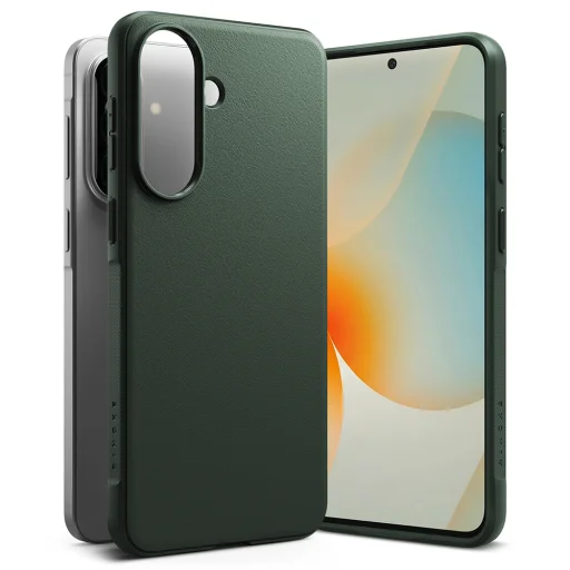 Ringke - Onyx - Samsung Galaxy A57 5G - Tmavozelené puzdro - 2