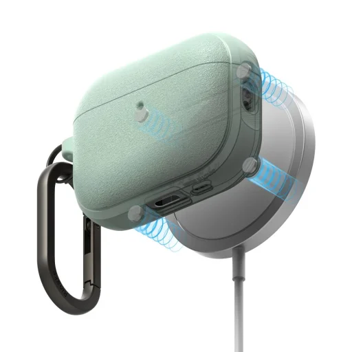 Apple Airpods Pro 3 Ringke Onyx Magnetic Magsafe mätovozelené puzdro - 2