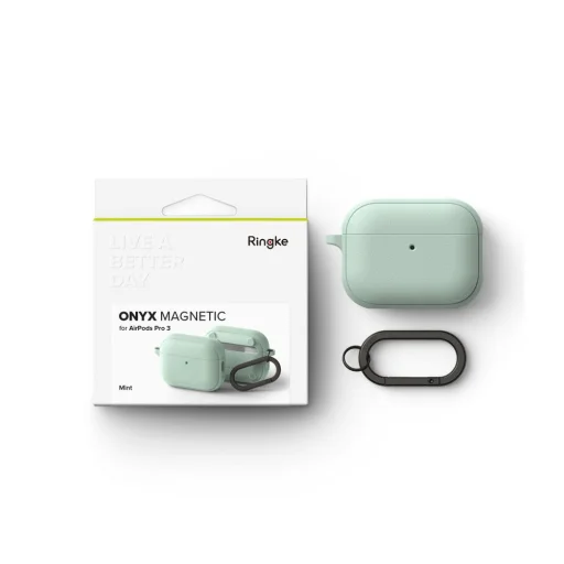 Apple Airpods Pro 3 Ringke Onyx Magnetic Magsafe mätovozelené puzdro - 7