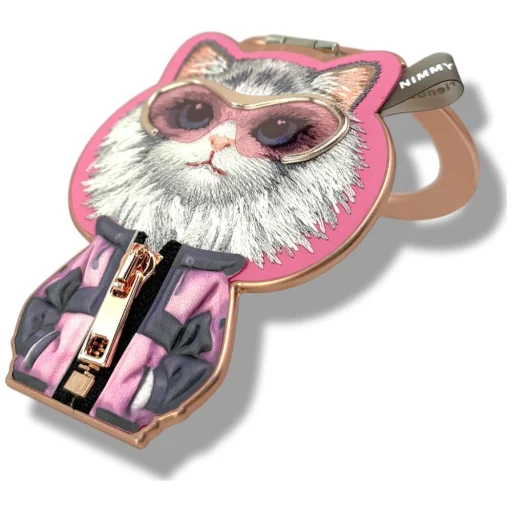 Magnetický prívesok Nimmy Cool&Cute 2.0 Chinchila ružový - 4