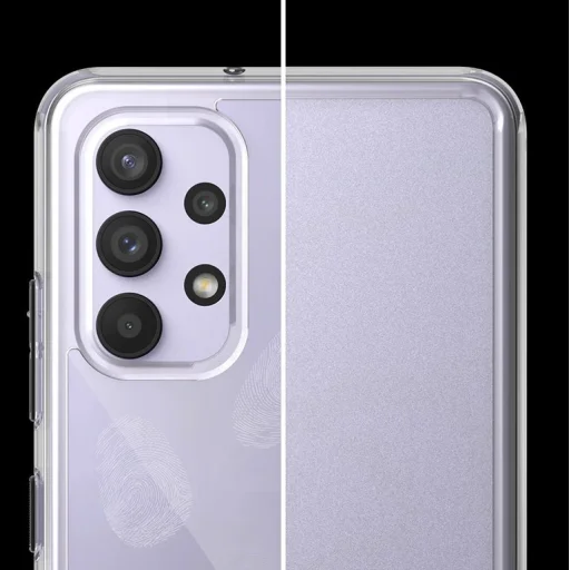 Samsung A32 4G Ringke Fusion PC és TPU tok matt átlátszó (FMSG0011) - 4