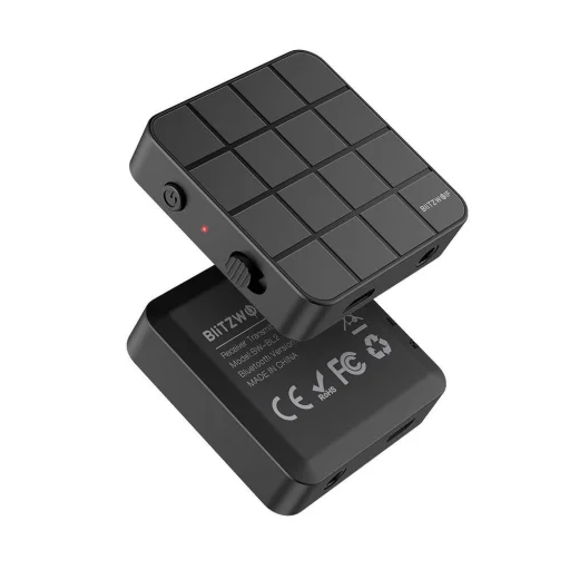 BlitzWolf BW-BL2 Bluetooth 5.0 Transmitter / fogadó fekete - 5