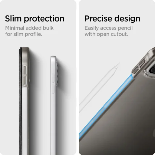 Spigen Smart Fold tok iPad Pro 11 2021 fekete (ACS02887) - 16