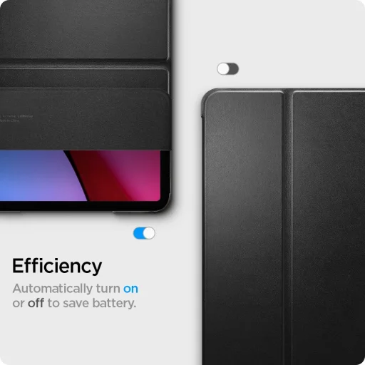 Spigen Smart Fold tok iPad Pro 12.9 2021 fekete (ACS02882) - 15