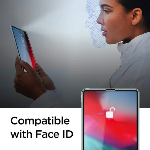 iPad Pro 12.9 2020/2021 Spigen Glas.TR Slim ochranné tvrdené sklo (068GL25594) - 3