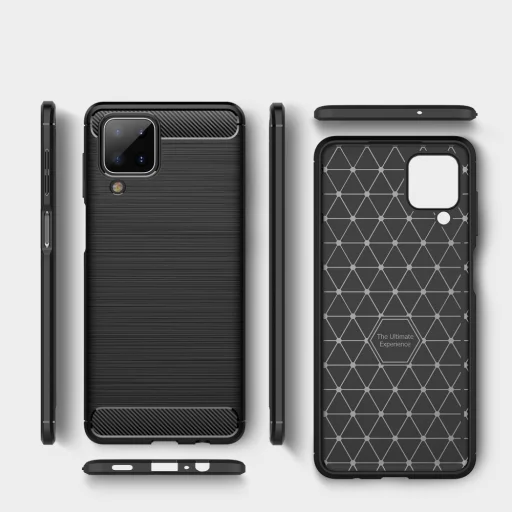 Tech-Protect carbon mintájú TPU tok Samsung M12 fekete - 9