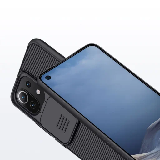 Xiaomi Mi 11 Lite/ Mi 11 Lite 5G Nillkin CamShield tok fekete - 4