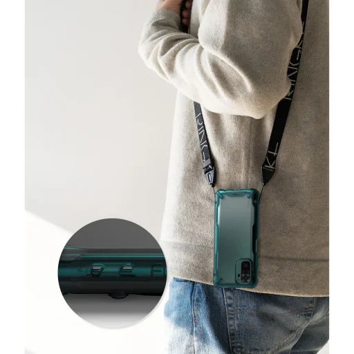 XIAOMI REDMI NOTE 10/10S Ringke Fusion X tok türkizzöld (FXXI0037) - 6