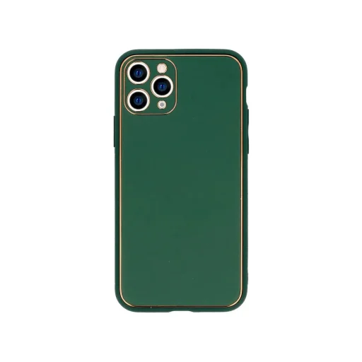 Samsung A51 Tel Protect Luxury szilikon tok sötétzöld - 1