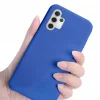 SAMSUNG A32 5G Forcell Soft szilikon tok sötétkék - 3