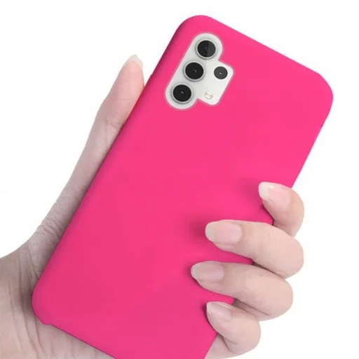 SAMSUNG A32 5G Forcell Soft szilikon tok hot pink - 6