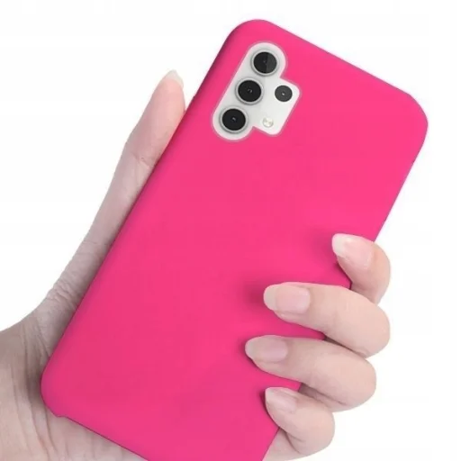 SAMSUNG A32 5G Forcell Soft szilikon tok hot pink - 7