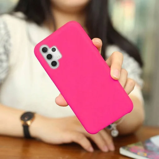 SAMSUNG A32 5G Forcell Soft szilikon tok hot pink - 2