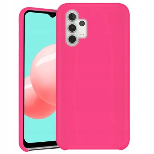 SAMSUNG A32 5G Forcell Soft szilikon tok hot pink - 1