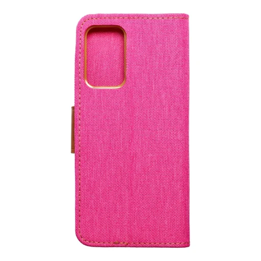 Samsung A52 5G / A52 4G Canvas fliptok pink - 3