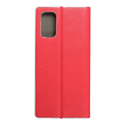 SAMSUNG A32 5G Forcell Luna Silver fliptok piros - 1