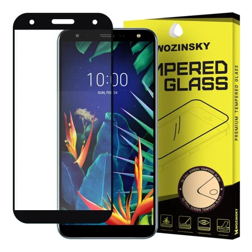 Wozinsky Super Tough kijelzővédő üvegfólia LG K40 fekete - 1