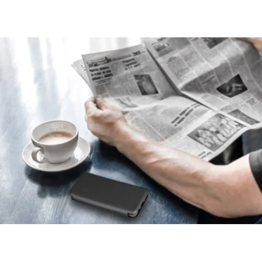 Vennus Soft fliptok Huawei P Smart 2019 fekete - 6