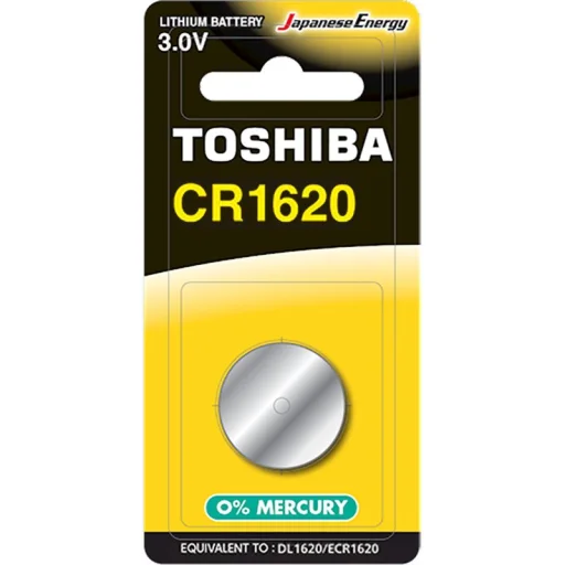 Toshiba Lithium Elem, Akkumulátor CR1620 3V 1 DB - 1