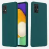 Matt gél tok SAMSUNG GALAXY A52 4G / 5G sötétzöld thumbnail