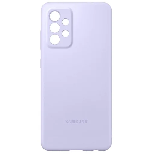 Samsung A72 4G  Samsung gyári szilikon tok lila (EF-PA725TVEGWW) - 4