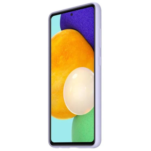 Samsung A72 4G  Samsung gyári szilikon tok lila (EF-PA725TVEGWW) - 6