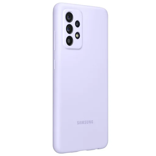 Samsung A72 4G  Samsung gyári szilikon tok lila (EF-PA725TVEGWW) - 2