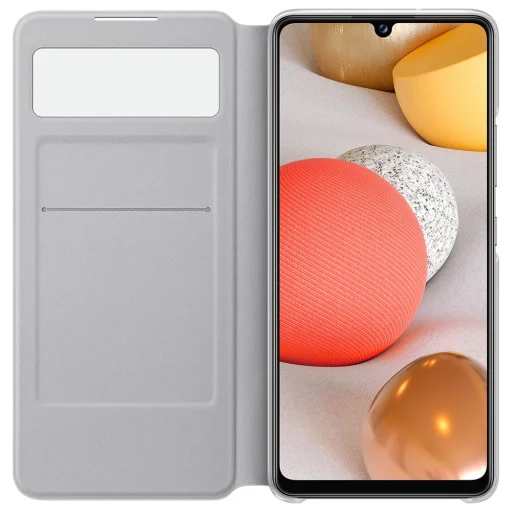 Samsung S-View tok Samsung A42 5G fehér (EF-EA426PWEGEW) - 4