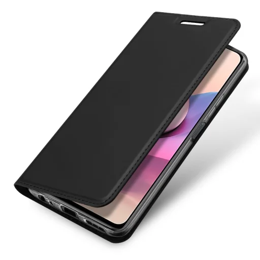 Xiaomi Redmi Note 10/10S Dux Ducis Skin Pro fliptok fekete - 2
