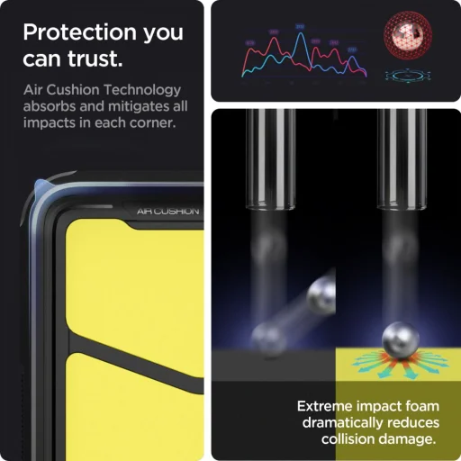 Spigen Tough Armor tok kihajtható támasszal Samsung XCOVER 5 Gunmetal (ACS02862) - 12