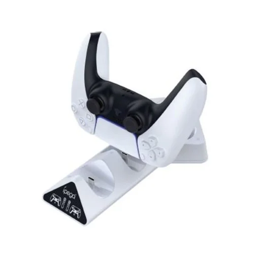 iPega P5011 PS5/PSMove kontroller töltő állomás fehér - 2