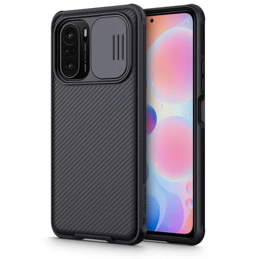 Xiaomi Poco F3/Mi 11i Nillkin CamShield Pro tok fekete - 1