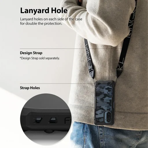 Ringke Fusion X tok XIAOMI POCO F3/MI 11i terepmintás fekete (XDXI0022) - 5