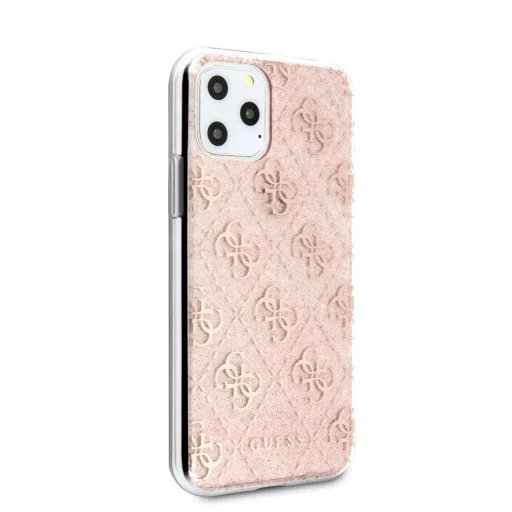 Guess GUHCN58PCU4GLPI 4G Glitter tok iPhone 11 Pro pink - 4