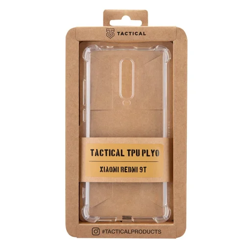 Tactical TPU Pylo tok Xiaomi Redmi 9T átlátszó - 3