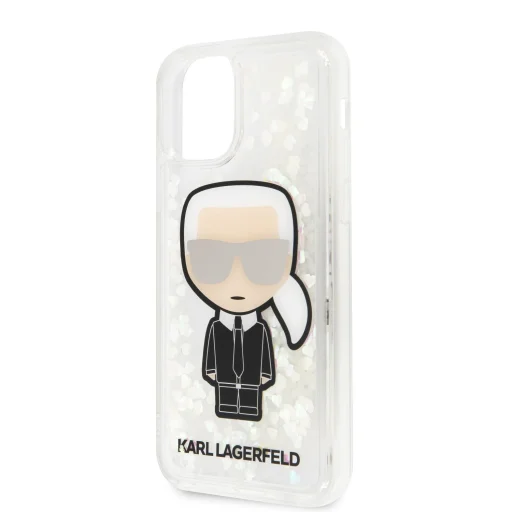 Karl Lagerfeld KLHCN58LGIRKL Glitter Iridescente tok iPhone 11 Pro áttetsző - 5