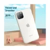 Baseus Jelly Liquid Silica Gel tok iPhone 11 Pro átlátszó/fehér (WIAPIPH58S-GD02) thumbnail