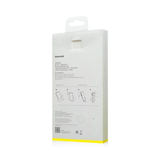 Baseus Jelly Liquid Silica Gel tok iPhone 11 Pro átlátszó/fehér (WIAPIPH58S-GD02) - 7