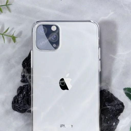 iPhone 11 Pro Baseus Ultravékony TPU tok átlátszó (WIAPIPH58S-QA02) - 16
