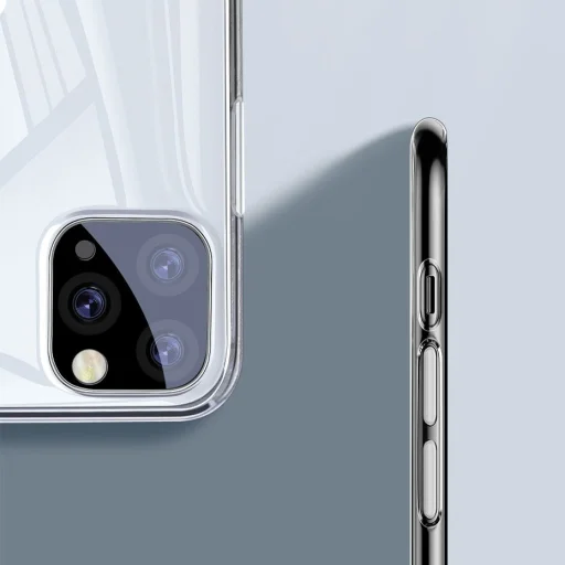 iPhone 11 Pro Baseus Ultravékony TPU tok átlátszó (WIAPIPH58S-QA02) - 10