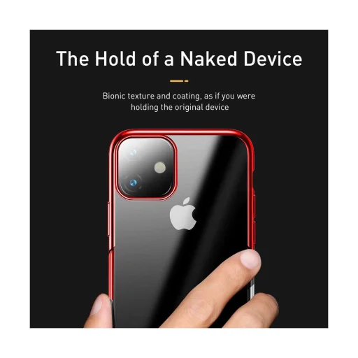 Baseus Glitter tok iPhone 11 piros (WIAPIPH61S-DW09) - 8