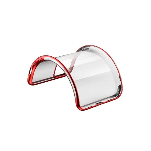 Baseus Shining flexibilis gél tok iPhone 11 piros (ARAPIPH61S-MD09) - 5