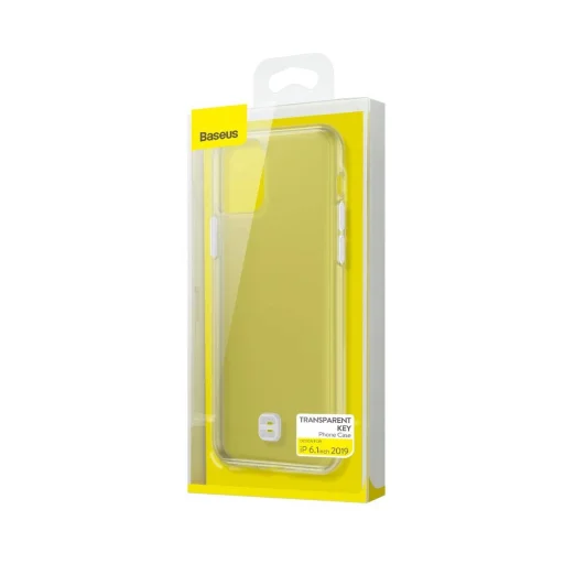 iPhone 11 Baseus Ultravékony TPU tok átlátszó (WIAPIPH61S-QA02) - 8