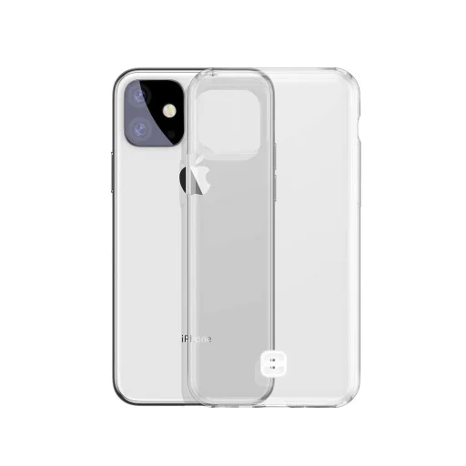 iPhone 11 Baseus Ultravékony TPU tok átlátszó (WIAPIPH61S-QA02) - 2