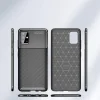 Armored szénszál mintájú TPU tok SAMSUNG GALAXY A51 fekete thumbnail