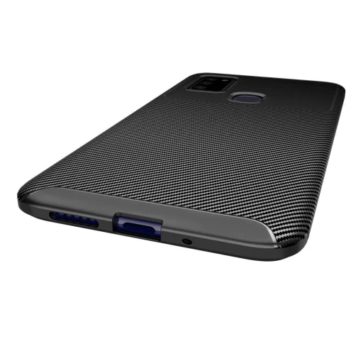 Armored szénszál mintájú TPU tok SAMSUNG GALAXY M51 fekete - 5