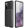Armored szénszál mintájú TPU tok SAMSUNG GALAXY S20 FE fekete thumbnail