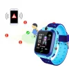 Q12 Gyerek okosóra GPS helymeghatározással kék thumbnail